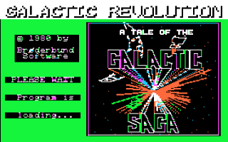 Galactic Revolution Title Screen